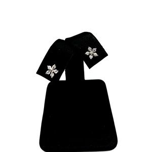 .925 Silver Flower Earrings